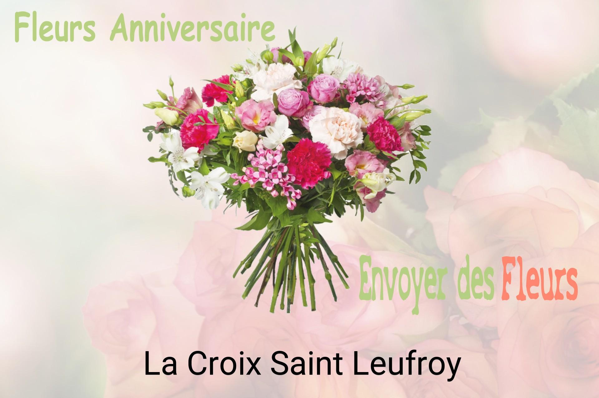 Bouquet de fleurs d’anniversaire livré à La Croix-Saint-Leufroy